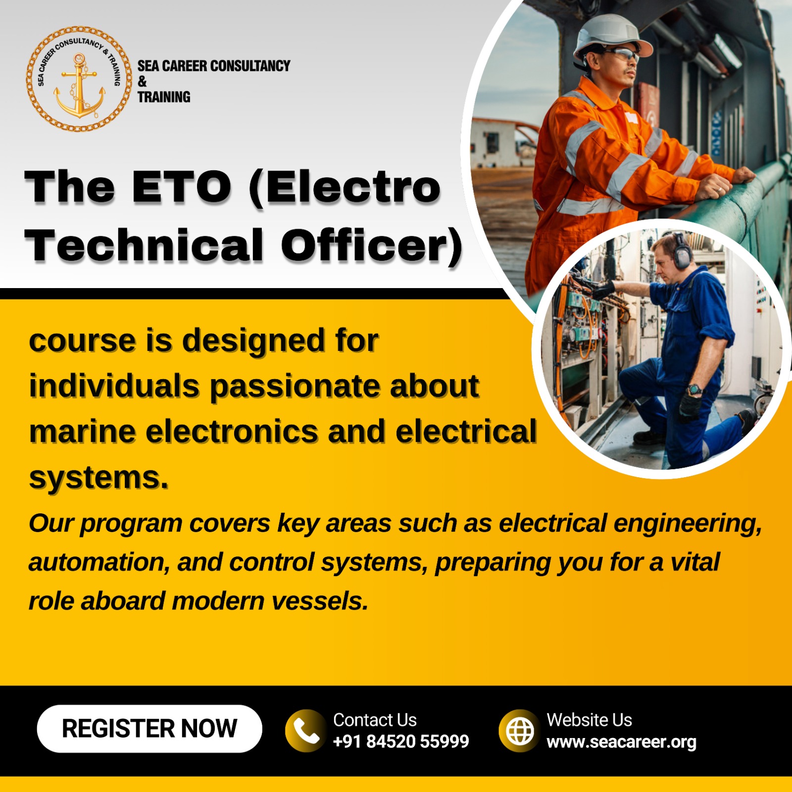 ETO - Electro Technical Officer | Electro-Technical Officer Course | ETO Training Course - Seacareer.org